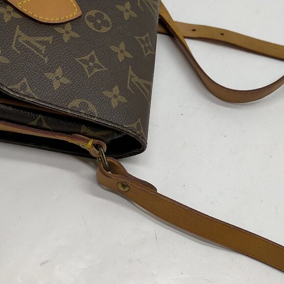 Authentic Louis Vuitton Cartouchiere PM Brown Monogram Shoulder Bag mn520-111925 - Picture 8 of 16